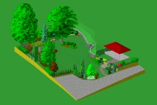 projekt zahrady